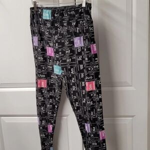 Periodic Table Leggings Pants